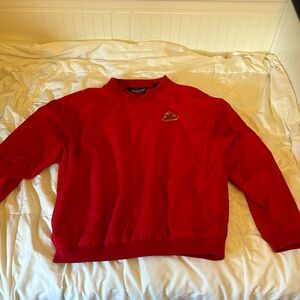 Red Iowa state windbreaker